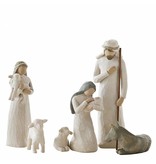 Willow Tree De Heilige familie met herder (Kerststal)