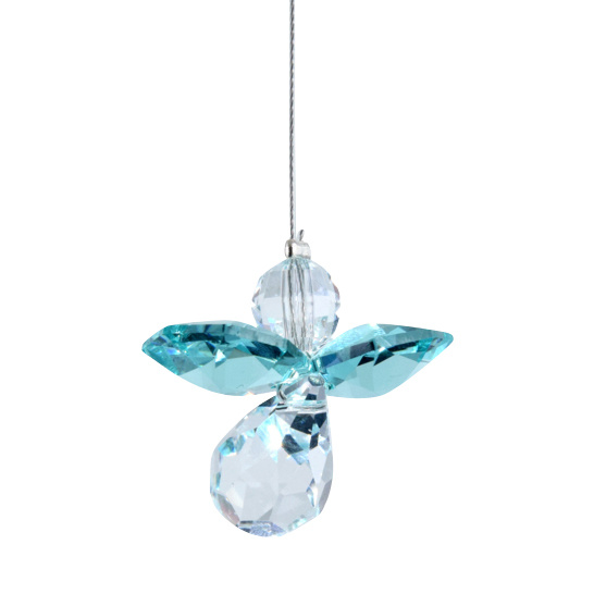 Suncatcher kristal engeltje - december