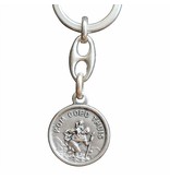 Christoffel sleutelhanger "Kom goed thuis"