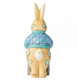 Jim Shore Bunny Pushing Cart of Eggs - paashaas