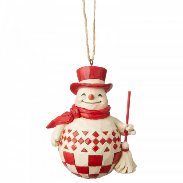 Jim Shore Nordic Noel Snowman  - hanging ornament