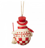 Jim Shore Nordic Noel Snowman  - hanging ornament