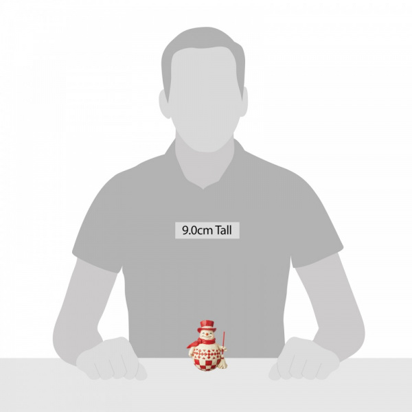 Jim Shore Nordic Noel Snowman  - hanging ornament