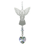 Engel suncatcher geboortesteen - April