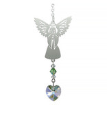 Engel suncatcher geboortesteen - Augustus