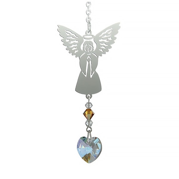 Engel suncatcher geboortesteen - November