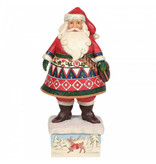Jim Shore Feeling Festive In The Frost - Lapland Santa