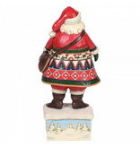 Jim Shore Feeling Festive In The Frost - Lapland Santa