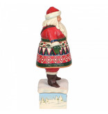 Jim Shore Feeling Festive In The Frost - Lapland Santa