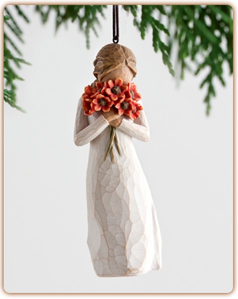 Surrounded By Love hanging ornament