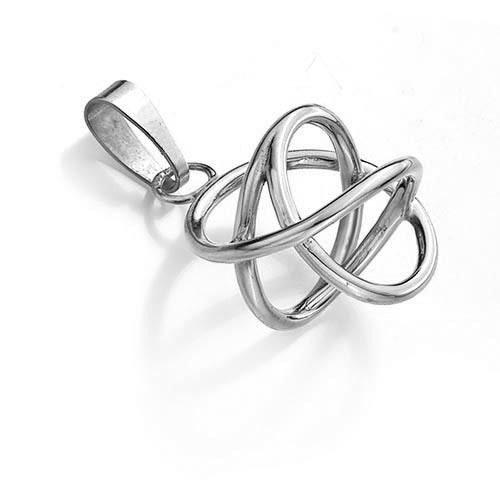 Zilveren Akaija hanger - Bold