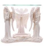 Oliebrander biddende engel