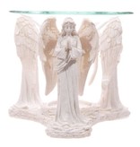 Oliebrander biddende engel