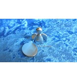 Beschermengel magneet van RVS