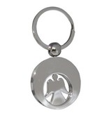 Sleutelhanger Winkelmuntje Engel van RVS