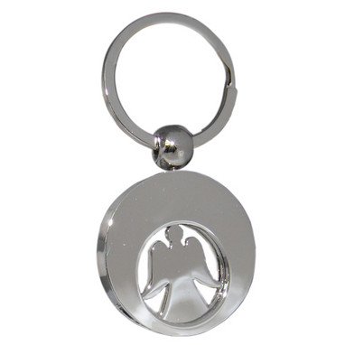 Sleutelhanger Winkelmuntje Engel van RVS