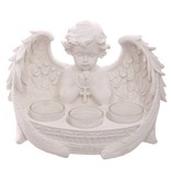 Cherubijn theelichthouder 3-voudig