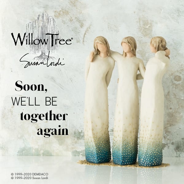 Willow Tree beeldje By My Side - Signature Collection