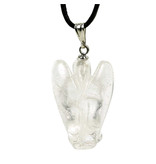 Hangertje engel - bergkristal