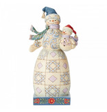 Jim Shore Snowman with Snowbaby - Sneeuwpop