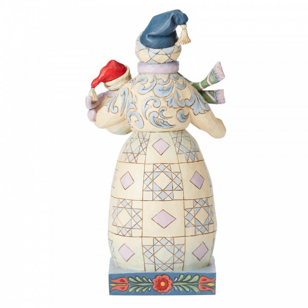 Jim Shore Snowman with Snowbaby - Sneeuwpop