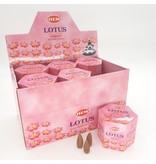 HEM Backflow wierookkegels Hem - lotus