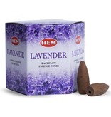 HEM Backflow wierookkegels Hem - lavendel