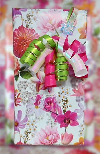 Inpakpapier bloemen