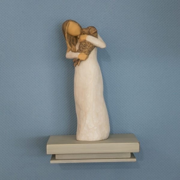 Willow Tree Hand-Painted Shelf (display)