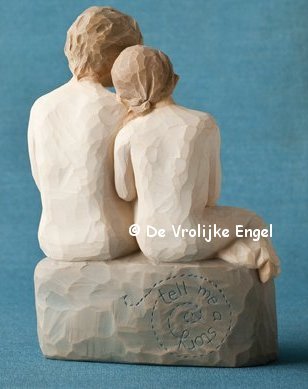 Willow Tree beeldje With my Grandmother