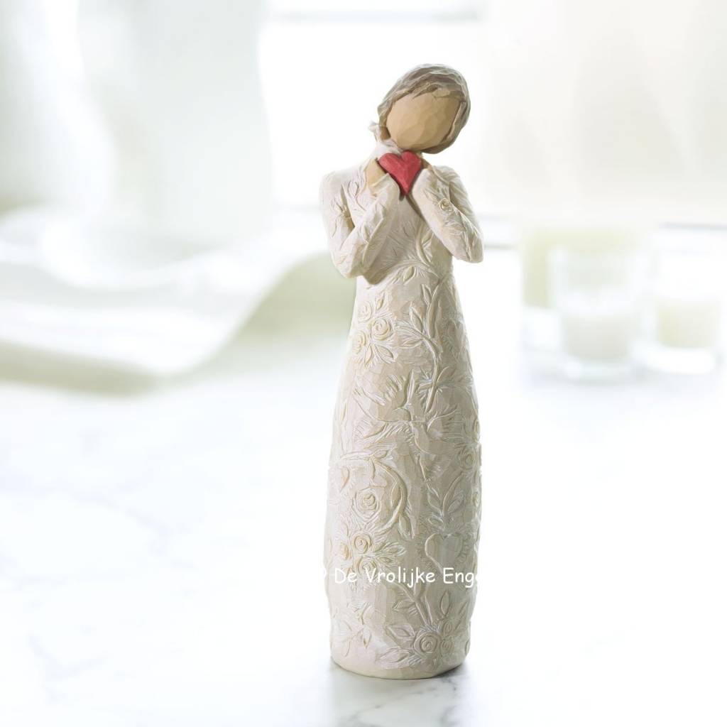 Willow Tree beeldje Je t'aime (ik hou van je)