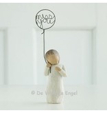 Willow Tree beeldje Miss you