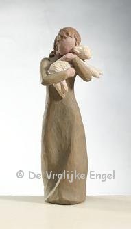 Willow Tree kerstbeeldje Peace on Earth