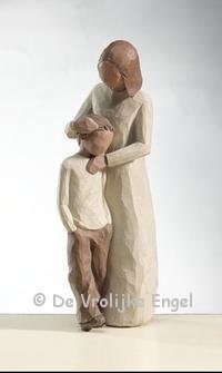 beeldje Mother & Son