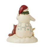 Jim Shore Winter Wonderland Snowman with Animals