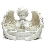 Cherubijn theelichthouder 3-voudig