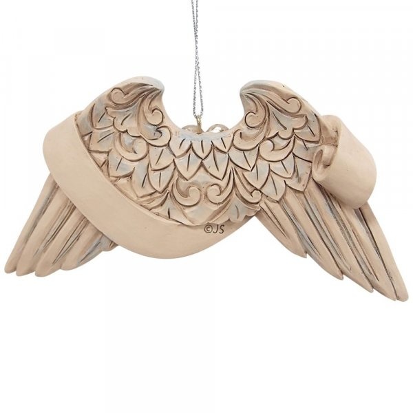Jim Shore Wedding Angel Wings Hanging Ornament