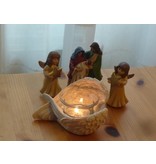 Theelichthouder Engelenvleugels