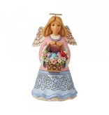 Jim Shore Angel with Basket - paasengeltje