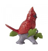Jim Shore Cardinal on Branch - Kardinaalvogel