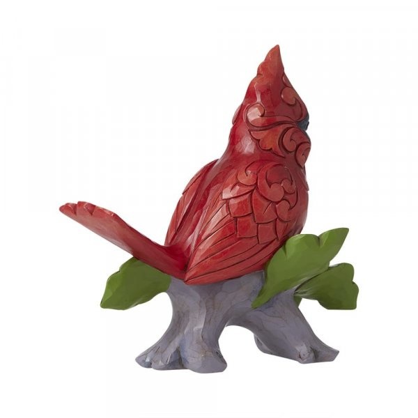 Jim Shore Cardinal on Branch - Kardinaalvogel