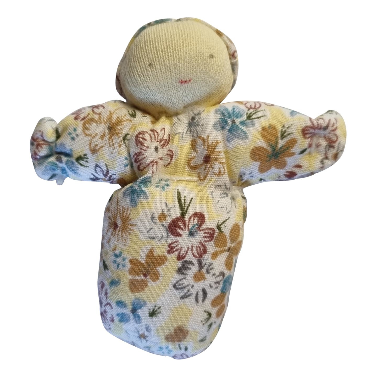 Zorgenpoppetjes (stof, handgemaakt)