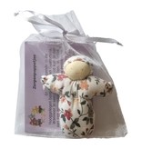 Zorgenpoppetjes (stof, handgemaakt)