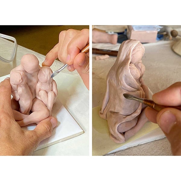 Willow Tree Fantasierijk Kind Beeldje - Handbeschilderd Hars Figuur