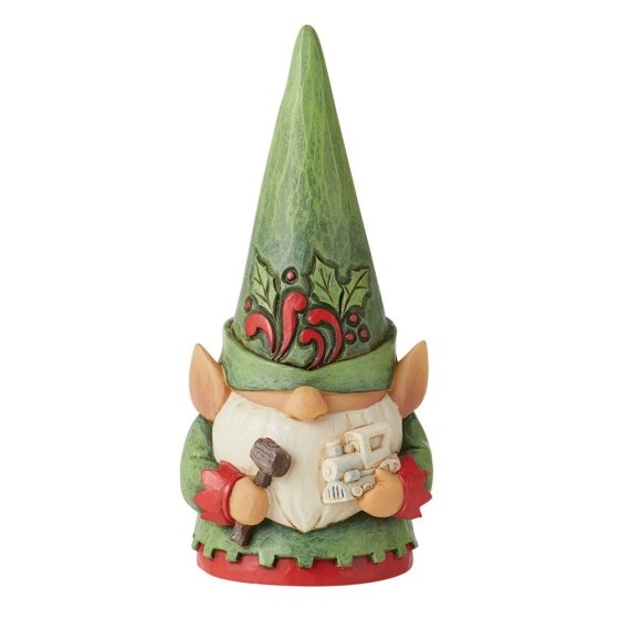 Jim Shore beeldje Elf Gnome (kerstgnoom)