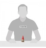 Jim Shore Gnome Skier with Braids