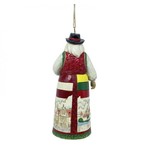 Jim Shore Baltic Santa Hanging Ornament - kersthanger