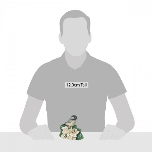 Jim Shore Winter Wonderland Christmas Chikadee (Mees)