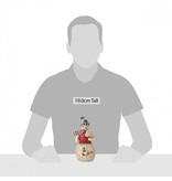 Jim Shore Winter Wonderland Snowman Sledding