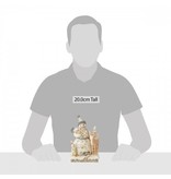 Jim Shore White Woodland Snowman with Woodland Animals